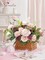 Dusty Rose Artificial Flower Combo – Silk & Foam Fake Roses for DIY Wedding Bouquets, Centerpieces, Party, Baby Shower & Home Decor